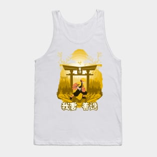 Flat - Agatsuma Zenitsu Tank Top